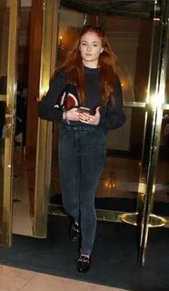 Sophie Turner Revived This '80s Denim ﻿Trend With a Timeless Twist