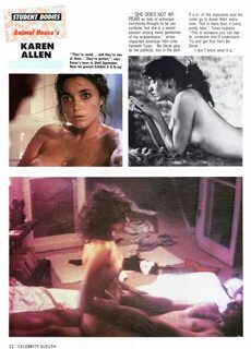 Karen Allen Naked Pics.