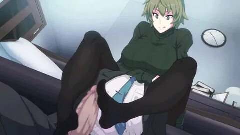 エ ロ GIF)緑 髪 シ ョ-ト 巨 乳 美 人 の 黒 タ イ ツ 足 コ キ GIF ア ニ メ 二 次 エ ロ... 