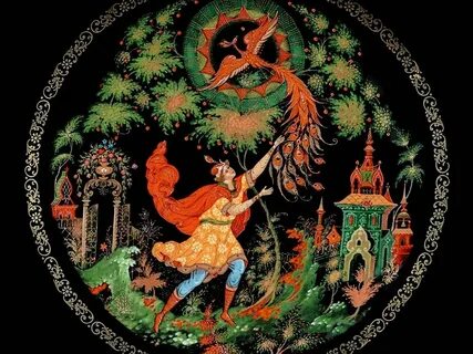 Палехская роспись для детей