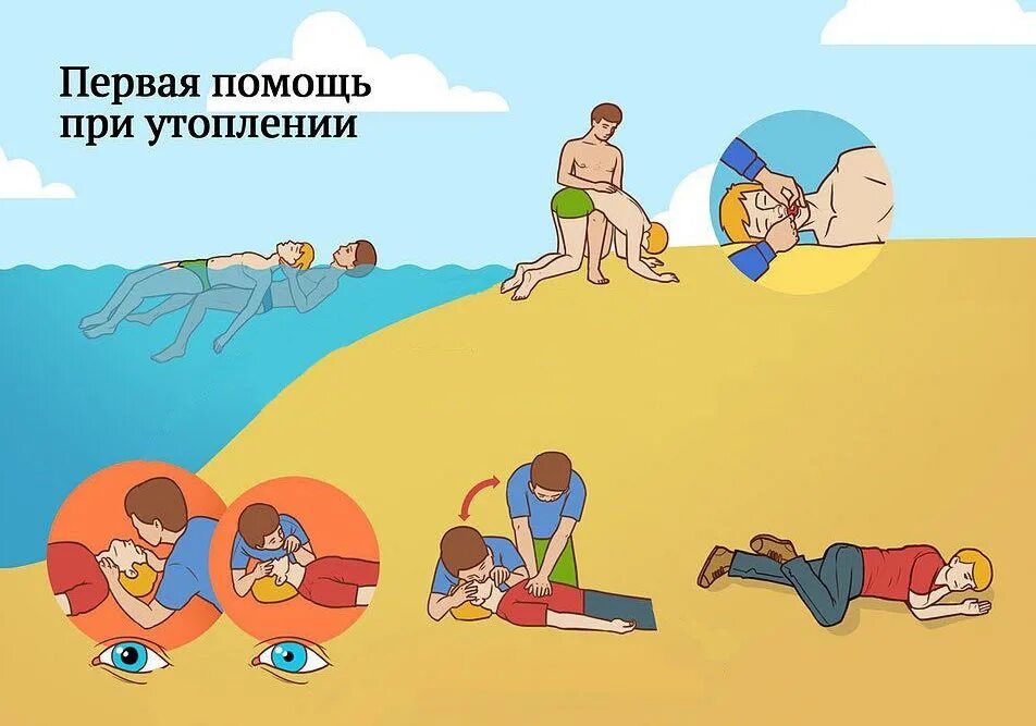 Находясь в воде вы будете