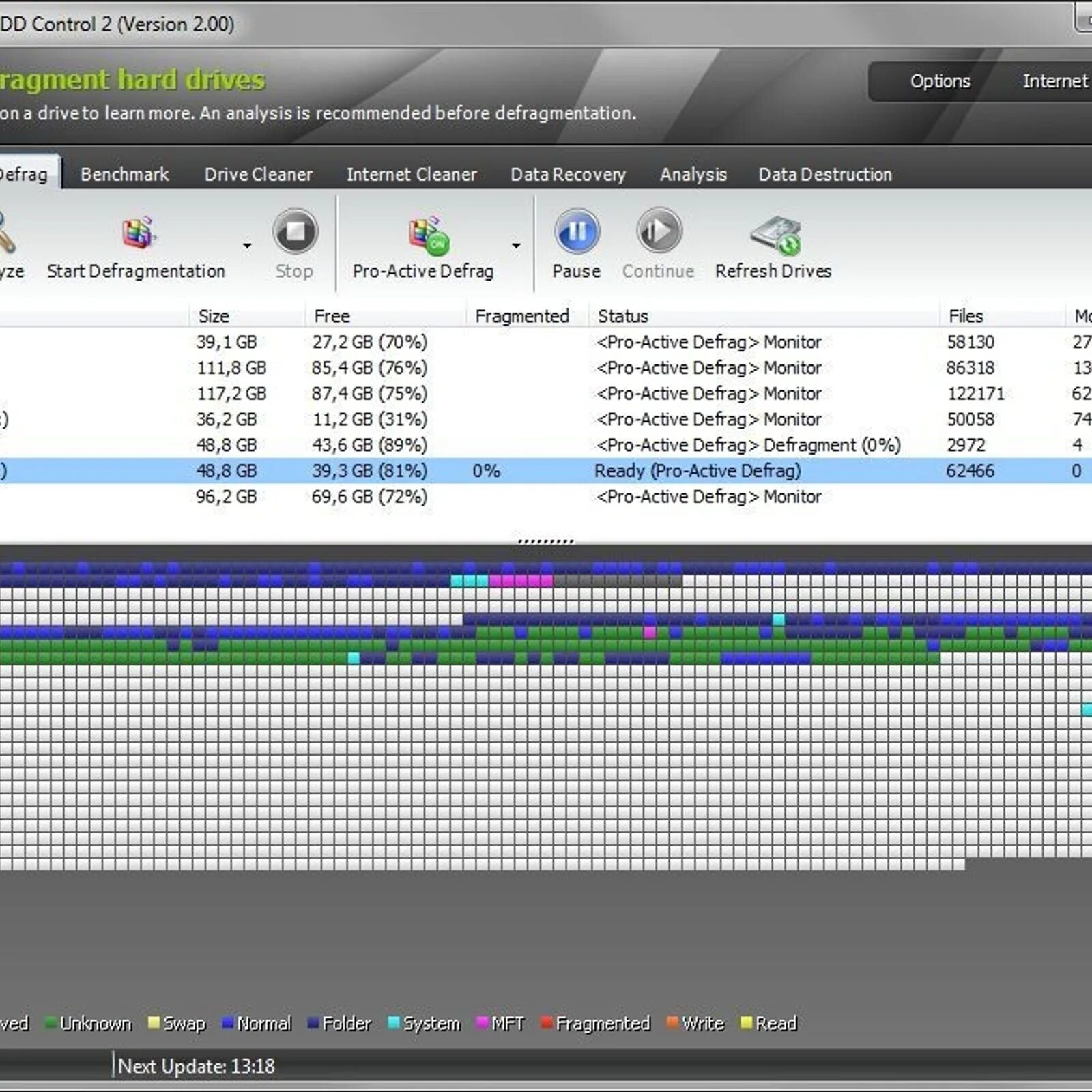 Hard disk softwares