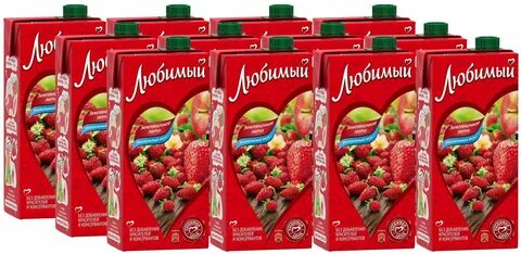 Сок добрый клубника