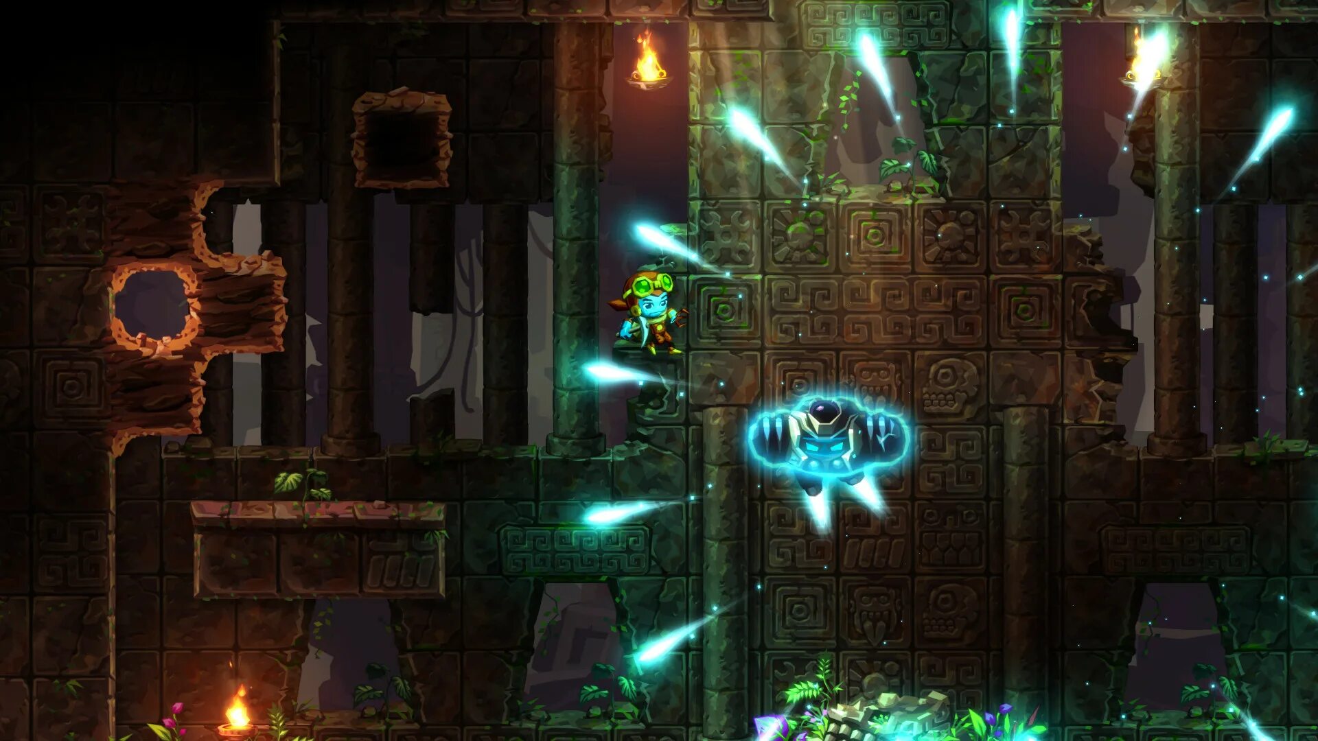 Steamworld dig 2. Игра STEAMWORLD dig 3. STEAMWORLD dig 2 ps4. Steam World dig 2.