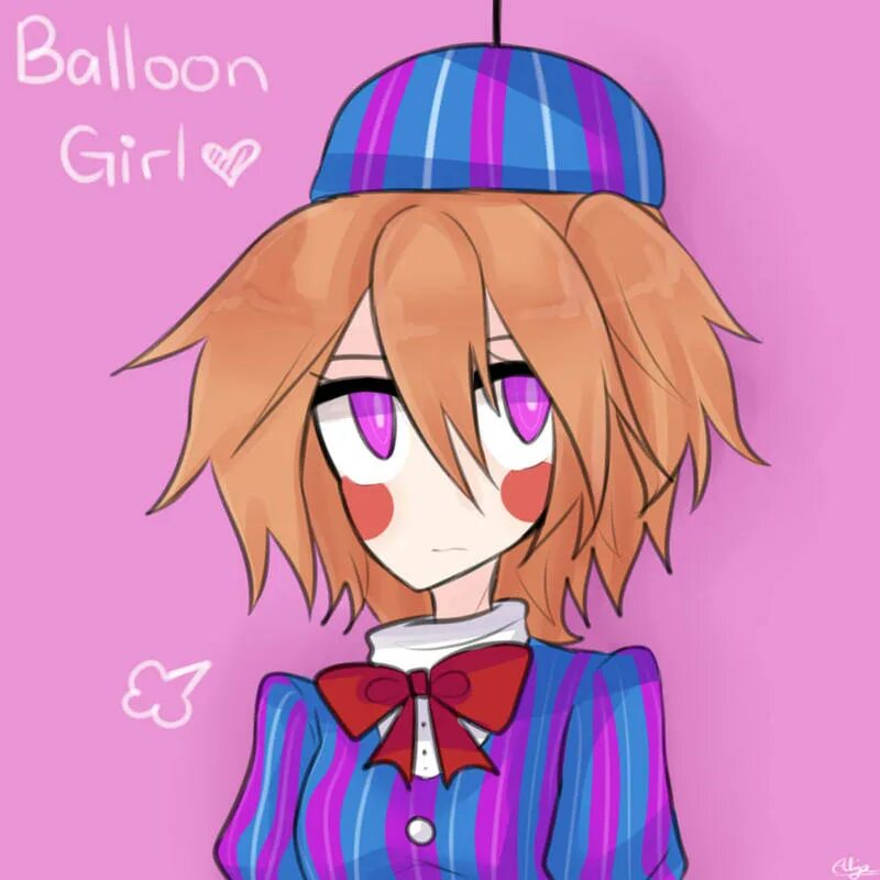 Фнаф 2 балун герл человек. Балун герл. Девочка балун бой. Балун герл аниме. Фнаф 2 балун гёрл.