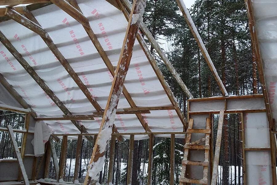 Оставить каркас на зиму