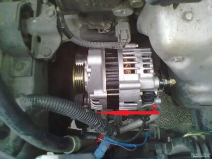 Nissan замена генератора
