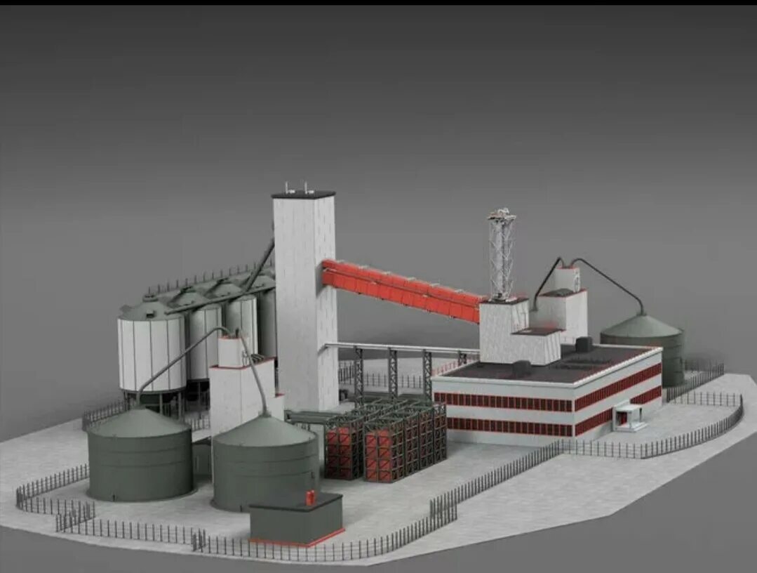 Изготовление 3 моделей. Промышленные здания 3ds Max model. Isometric бетонный завод 3d. 3d модель фабрики sotka. 3d модель завода.