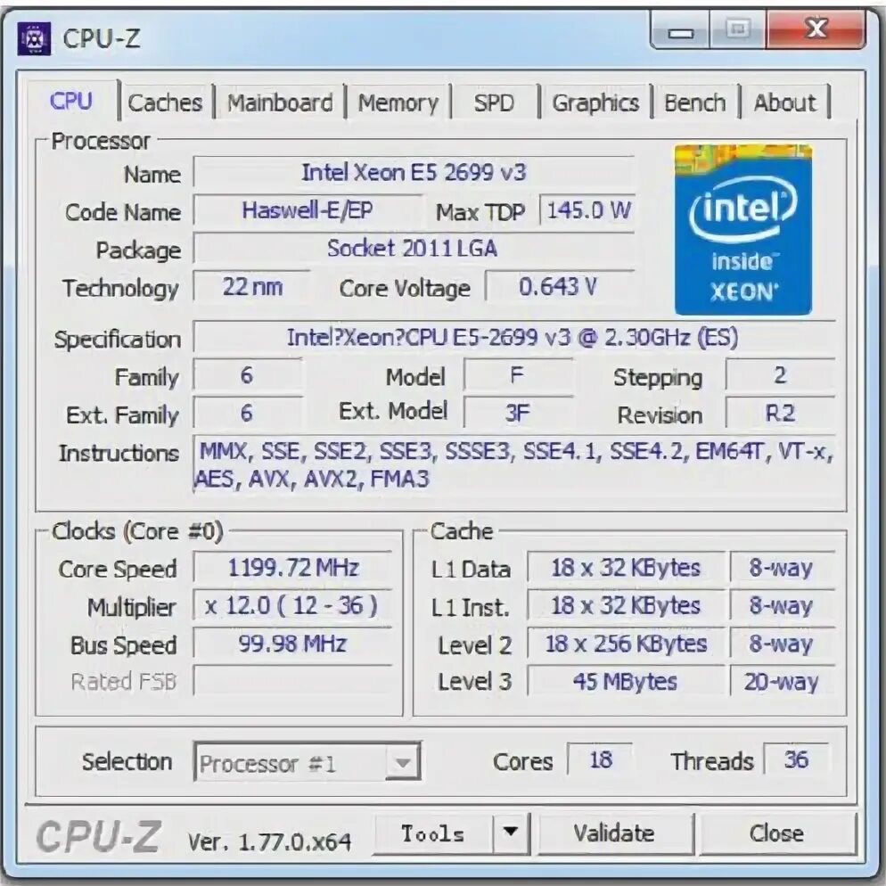 Cpu level. Cpu-z xeon e5 2699 v3. e5 2678 v3 cpu z. e5 2699 v3 cpu z. 2699 v3 тесты.