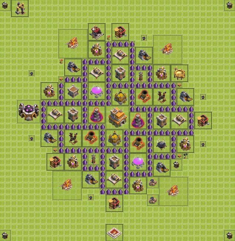 Гип 7 уровня. Клэш оф кланс 7 ратуша. 7 ратуша clash of clans. база для 7 ратуши. клэш оф кланс ратуша 7 уровня.