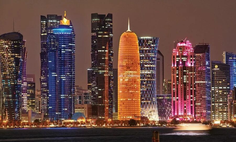 Доха Корниш Катар. Доха столица. Набережная Корниш Доха. Доха (Doha), Катар.