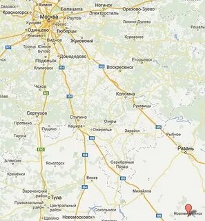 Рязань новомичуринск расстояние
