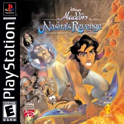 Nasira's revenge. Алладин игра ps1. Disney's Aladdin in Nasira's Revenge ps1. Алладин PLAYSTATION 1. Disney's Aladdin in Nasira's Revenge ps1 обложка.