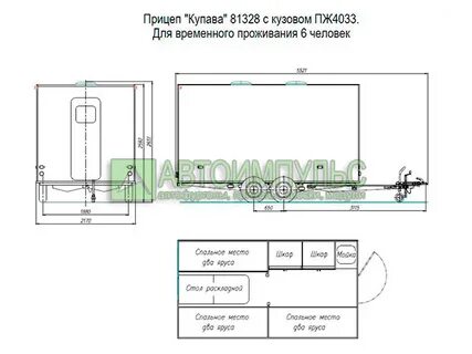 Размеры купав