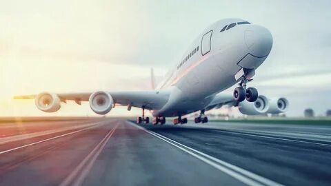 During take off