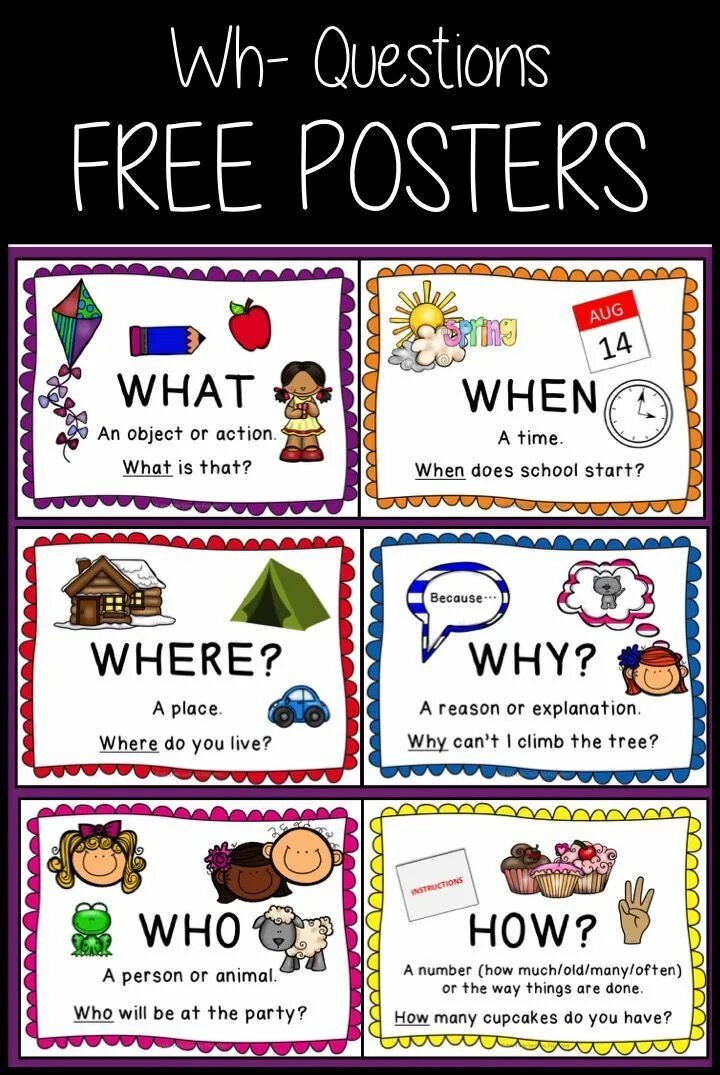 What s your favourite questions. Вопросы who what where when. what where when who why английский. вопросы what where when how why. what where when who why английский worksheet.