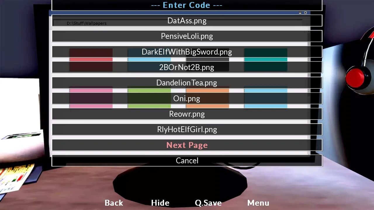 Special codes. Special codes