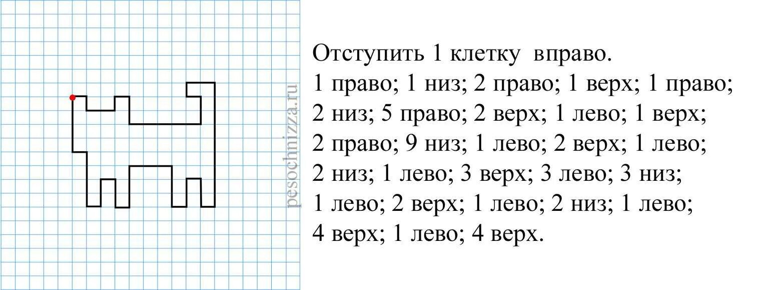 Графический диктант по клеточкам для дошкольников. Графический диктант для детей 6-7 лет. Диктант клетка вправо клетка влево. Геометрический диктант для дошкольников.