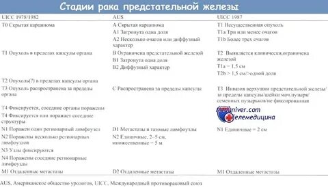 Что такое онкология предстательной железы