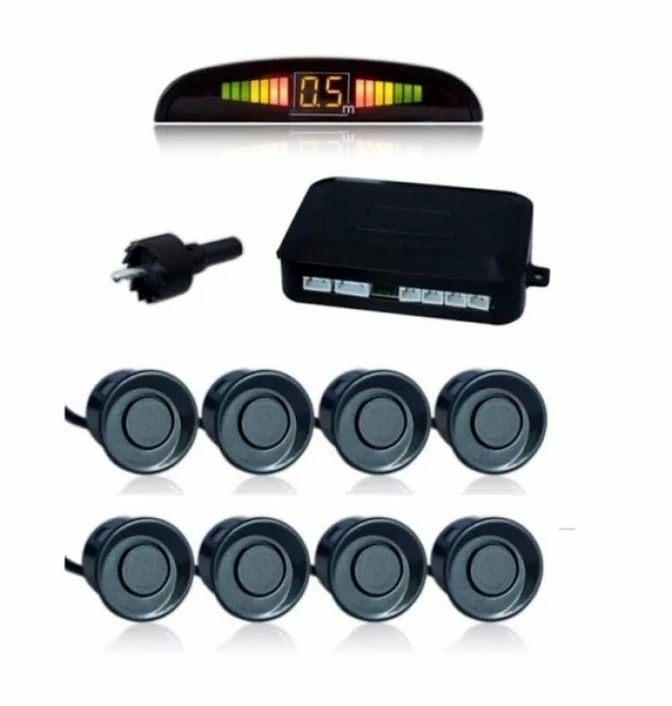 Parking sensor control wires