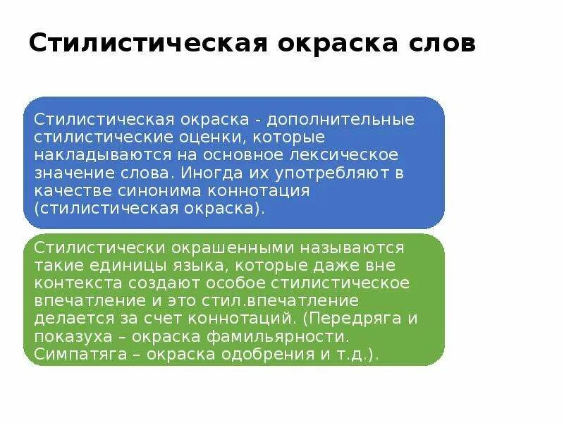 Стилистически окрашенное слово идти. Стилистическая окраска слова. Виды стилистической окраски слов. Стилистическая оценка это. Стилевая окраска слов.