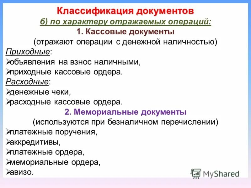 Классификация документов.