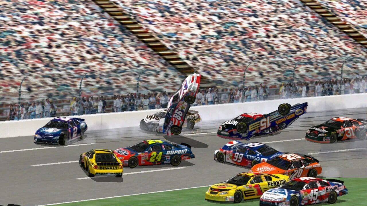 Игра NASCAR 2003. NASCAR Racers игра.