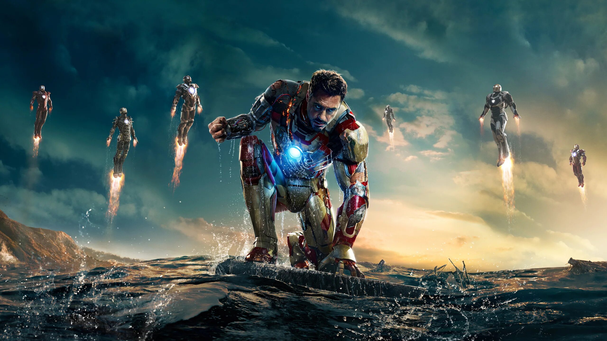 2560 16. Железный человек 3. Тони Старк. «Железный человек 3» (Iron man 3, 2013).