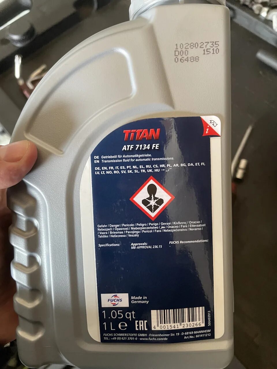 Атф 15. ATF 7134 Fe. Fuchs Titan ATF 7134 Fe. Fuchs Titan 236.15. ATF 7134 Fe производитель.