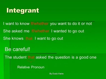 Intelligent adjective