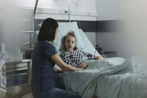 My mother in a hospital