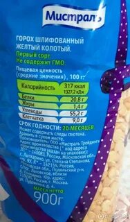 Горох отзывы