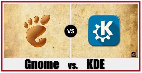 Linux gnome kde