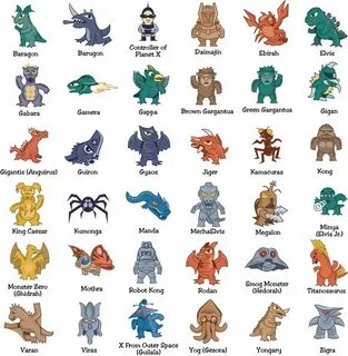 Name monsters
