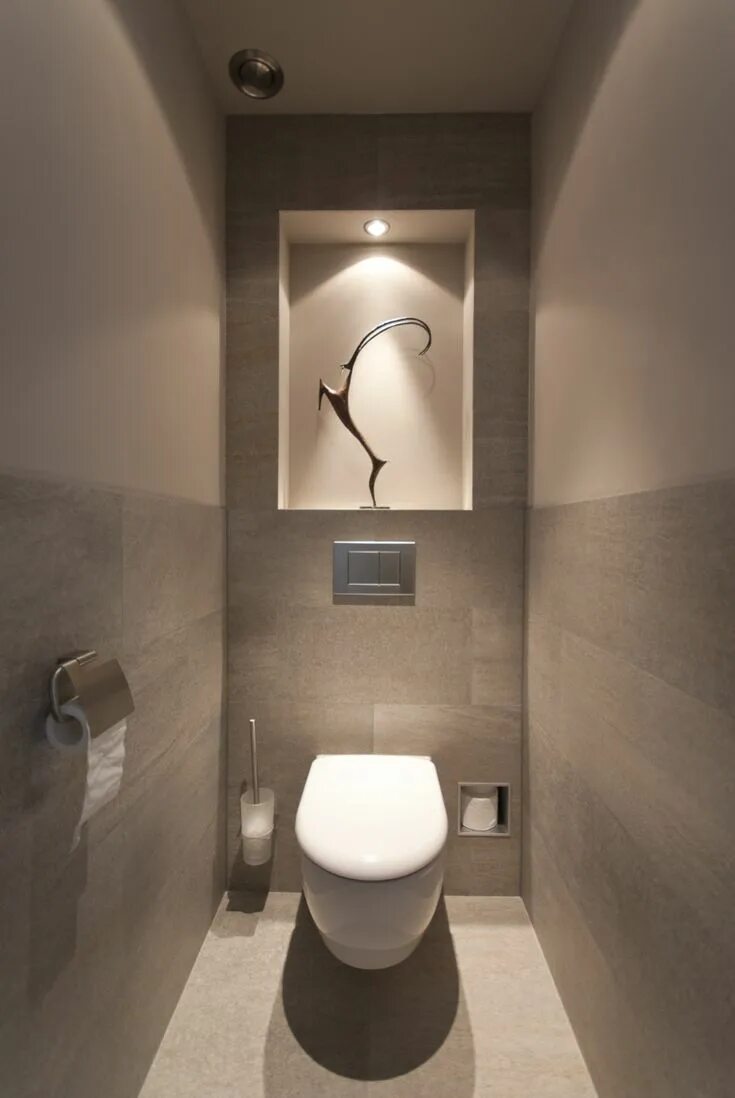 Meg & Steve’s Urban Nest Small toilet room, Powder room small, Powder room desig