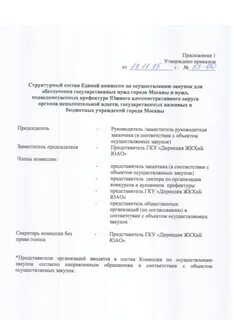 Распоряжение о создании государственной комиссии