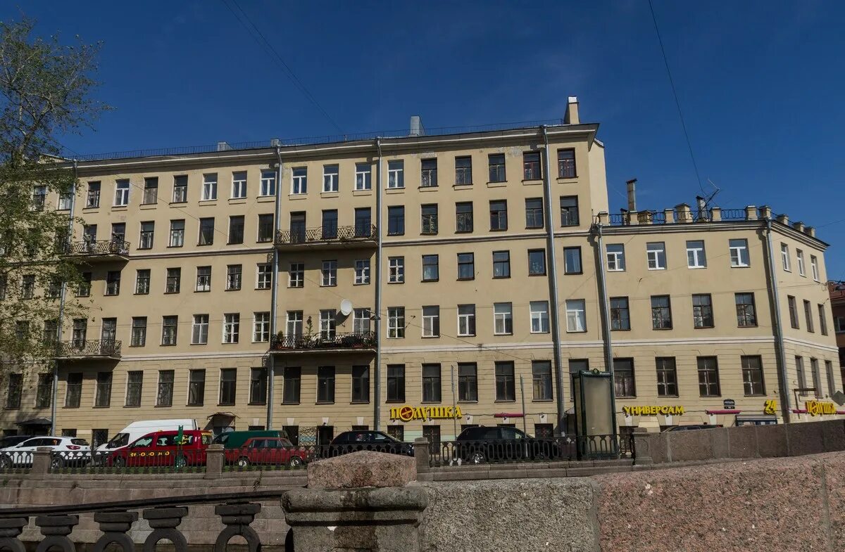 набережная канала грибоедова, 104. набережная канала грибоедова, 104/25. дом старухи-процентщицы. преступление и наказание улица набережная канала грибоедова, дом 104. где жила процентщица.