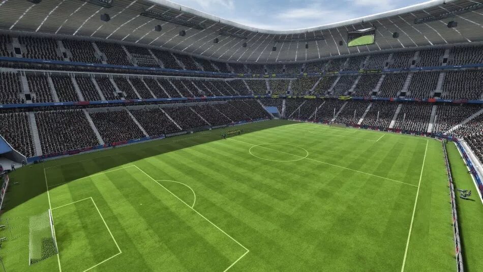 Стадион 23 мая фифа. Стадион ea fc 24. Вид большого футбольной арены. Арена фифа 23. Сигнал идуна парк стадион.