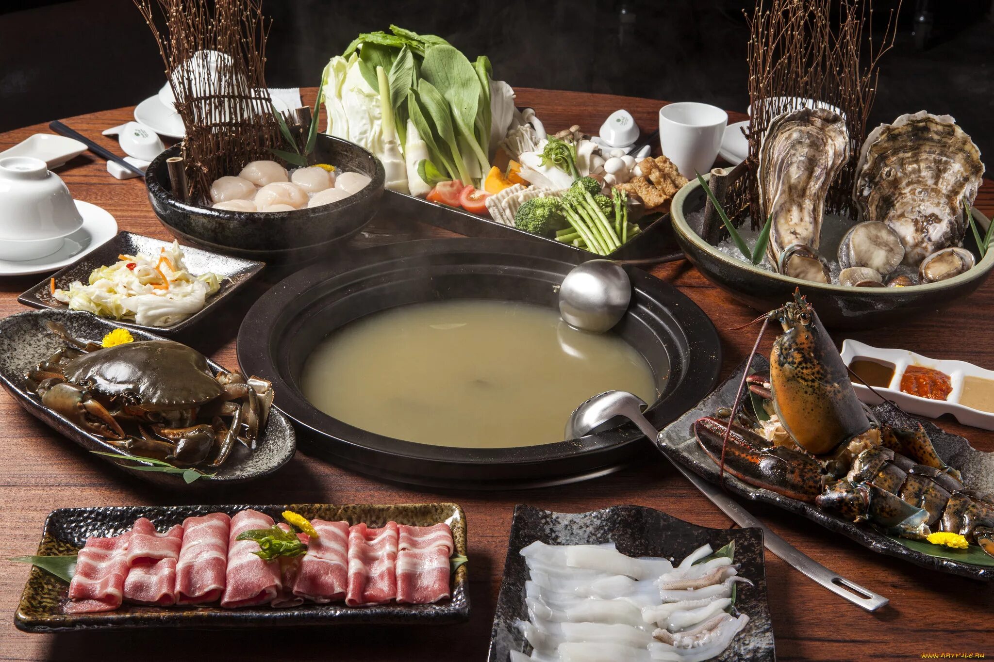 А4 еда из разных. Японская еда. традиционная кухня японии. японская кухня морепродукты омар. японский обед блюда для небогатых.