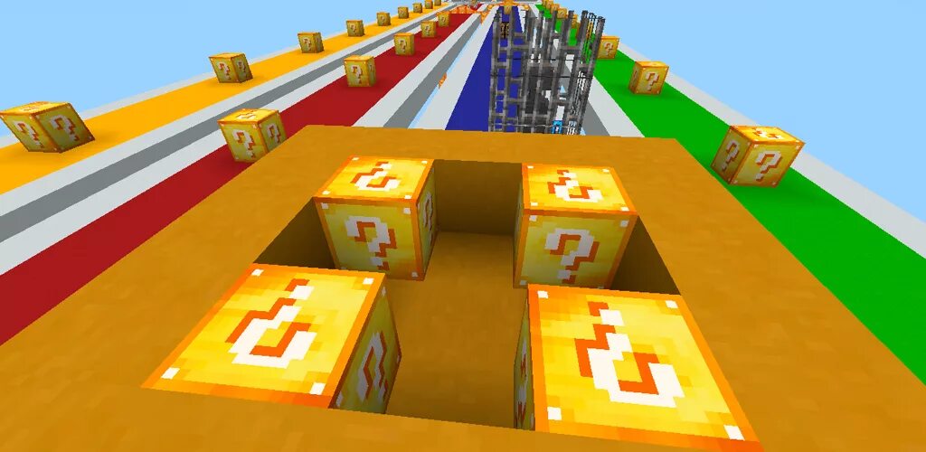Lucky block map. Lucky block race. лаки блок крахца. lucky block race for mcpe. lucky block race map for mcpe.