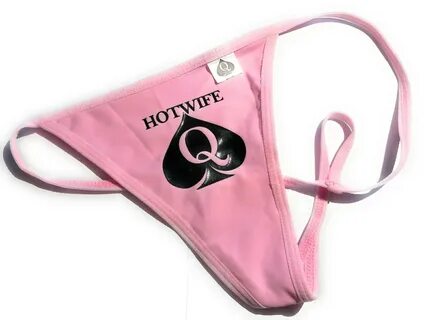 Hotwife Queen Of Spades QOS Logo G-String Thong Tanga image 0.