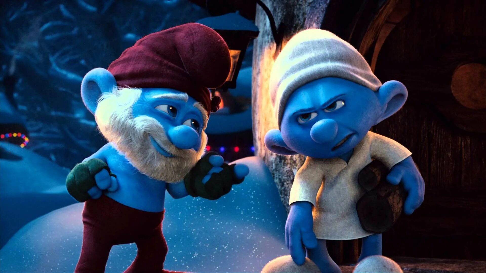 Смурфики (the Smurfs) 2011. Смурфик Ворчун. Смурфики папа Смурф. Смурфики ворчун