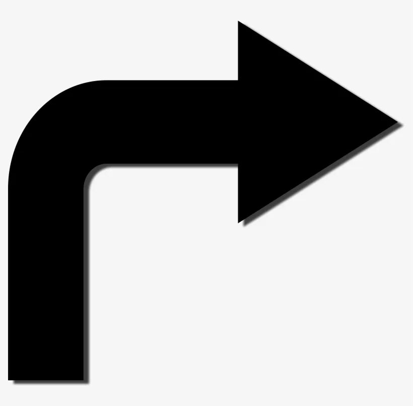 Right corner of the screen. Black arrow transparent. arrow pointing right. arrow point symbol. turn arrow.