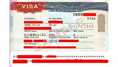 Как получить визу в корею 2024