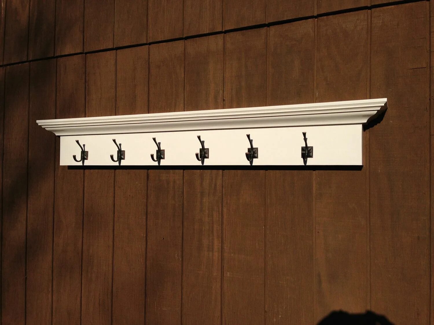 Wandgarderobe Holz-Metall, Garderobe Holz - Landhaus Stil - Möbel, #FlurIdeenges