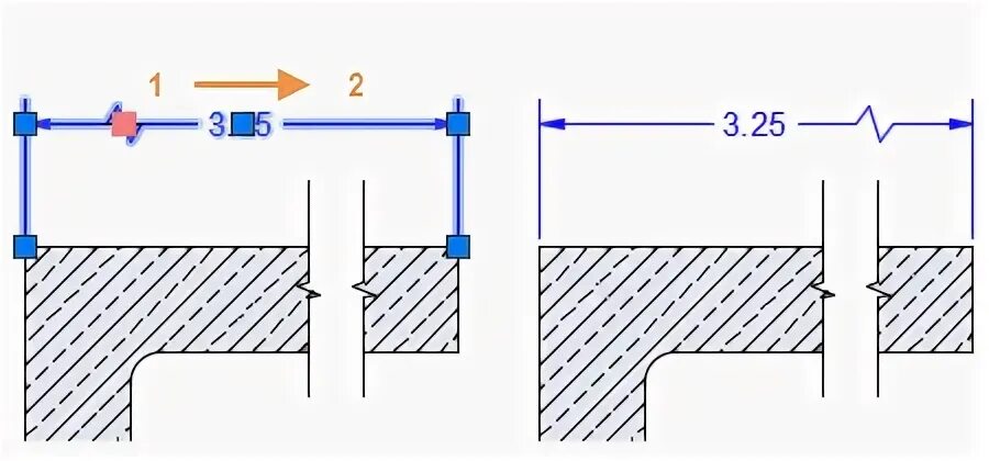 Linear dimensions