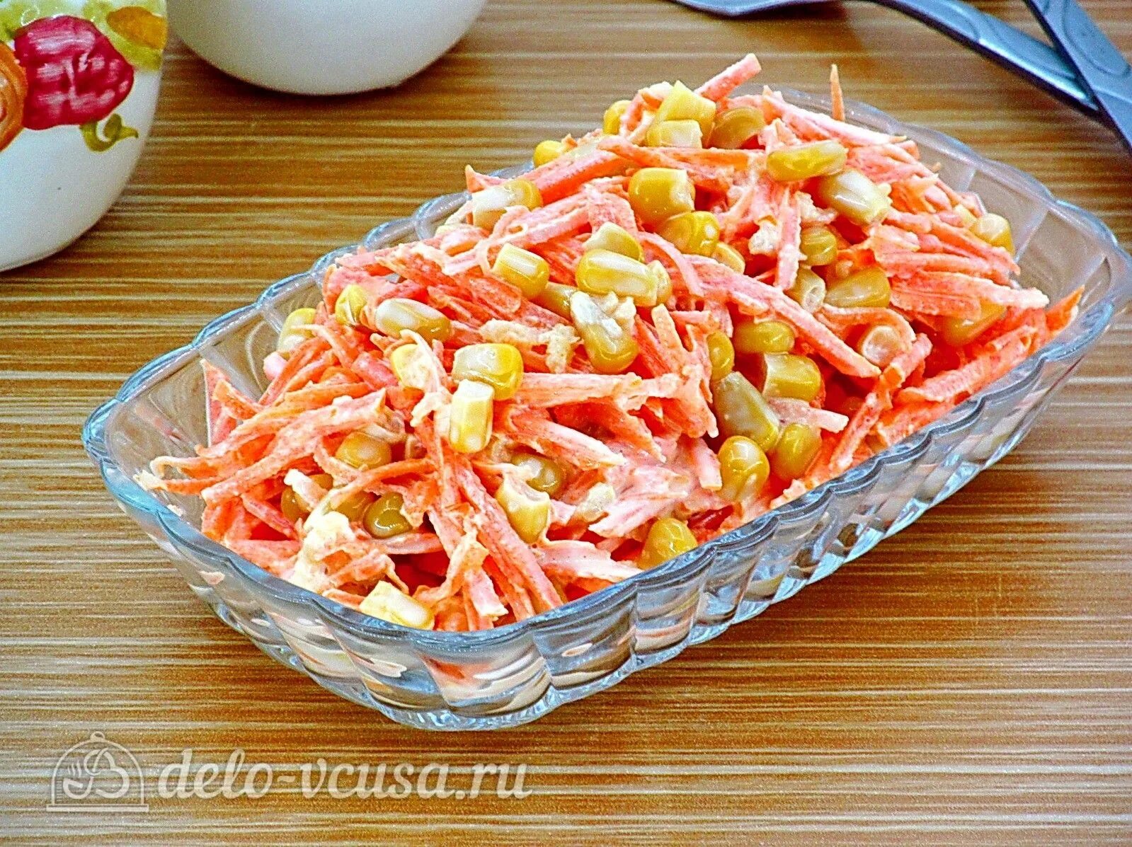 Покажи где салаты