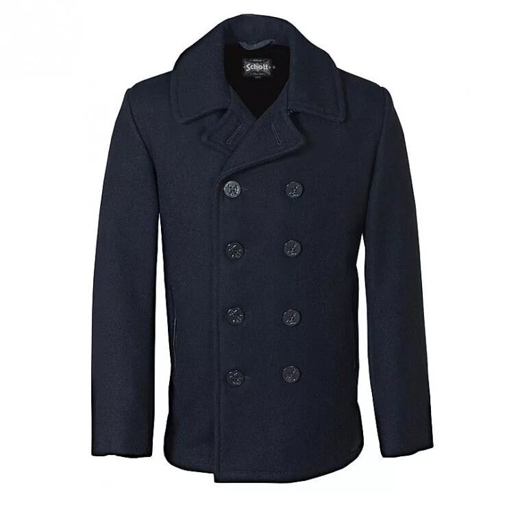 Купить бушлат. Schott Slim Fitted Pea Coat du753. Бушлат шерстяной Schott Slim Fitted Pea Coat du753. Бушлат шерсть Schott Classic Melton Wool Navy Pea Coat 740 Black. Бушлат мужской Schott.