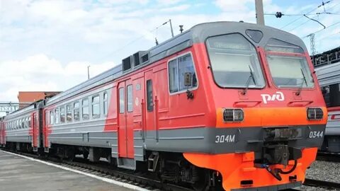 Электричка главный обь
