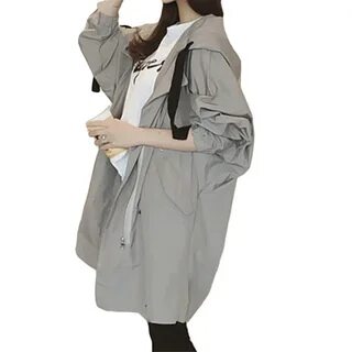 Длинная ветровка